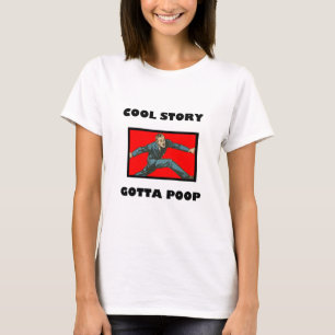 T-shirt L'histoire fraîche a obtenu à la dunette