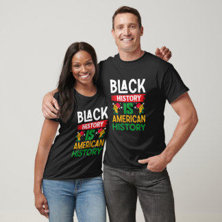 T-shirt L'histoire noire est l'histoire américaine