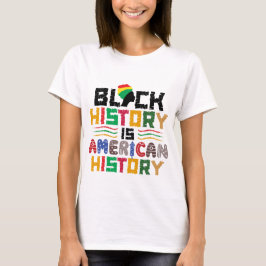T-shirt L'histoire noire est l'histoire américaine