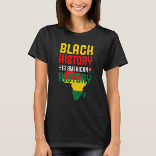 T-shirt L'histoire noire est l'histoire américaine BLM L'h