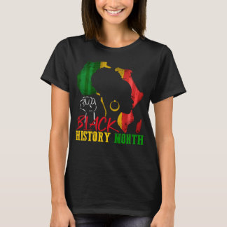 T-shirt L'Histoire Noire Est L'Histoire Américaine L'Afriq