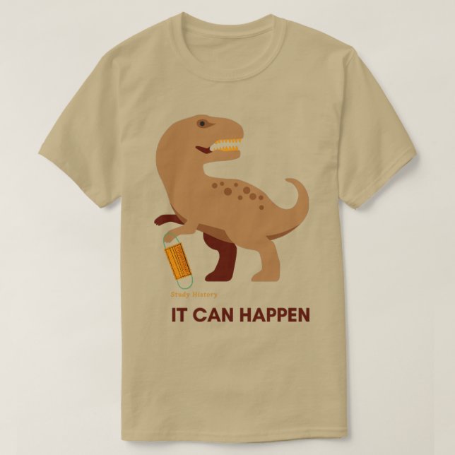 T-shirt L'histoire se répète (Design devant)