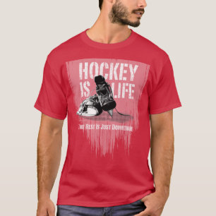 T-shirt L'hockey est la vie