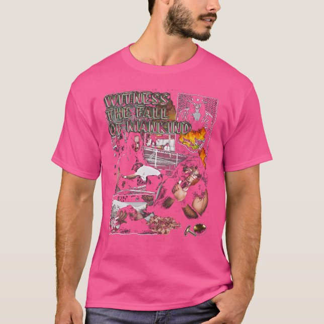 T-shirt L'Homme Contre L'Entrepris Témoin De L'Automne (Devant)