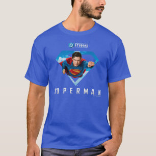 T-shirt L'homme de l'acier en vol