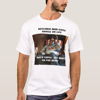 T-SHIRT L'HOMME DE RECLINER PARLE DES BÉBÉS CHAUDS SUR FOX