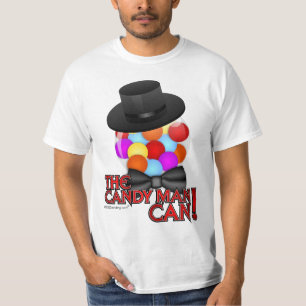 T-shirt L'homme de sucrerie peut - machine chique de