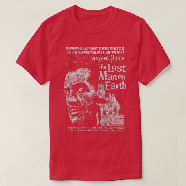 T-shirt L'homme Dernier sur Terre1 (Design devant)