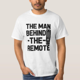 T-shirt L'homme derrière la chemise des hommes drôles à