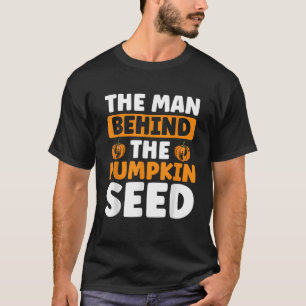 T-shirt L'Homme Derrière La Graine Citrouille Halloween Pr