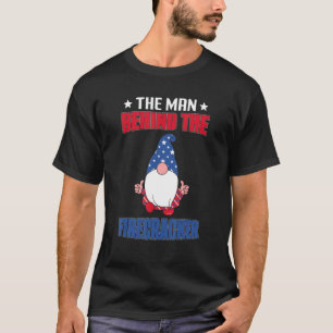 T-shirt L'Homme Derrière Le 4 juillet De Pirate