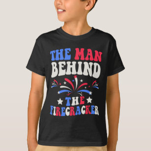 T-shirt L'homme derrière le pétard 4 juillet genre