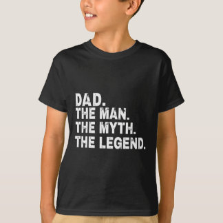 T-shirt L'Homme Le Mythe La Légende Fête des pères Cadeau