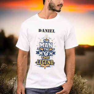 T-shirt L'Homme, Le Mythe, La Légende   Fête des pères rét
