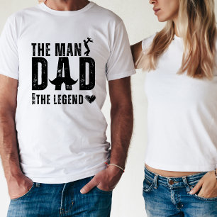 T-shirt L'Homme Le Mythe La Légende PAPA Fête des Pères Co