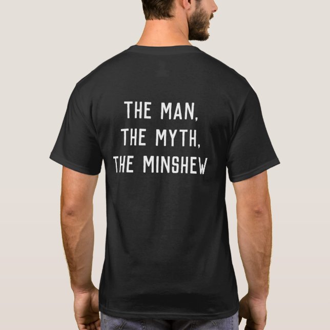 T-shirt L'Homme, le mythe, les jaguars Minshew (Dos)