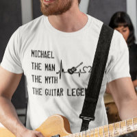 L'homme Mythe Guitare Légende Papa Fête des pères