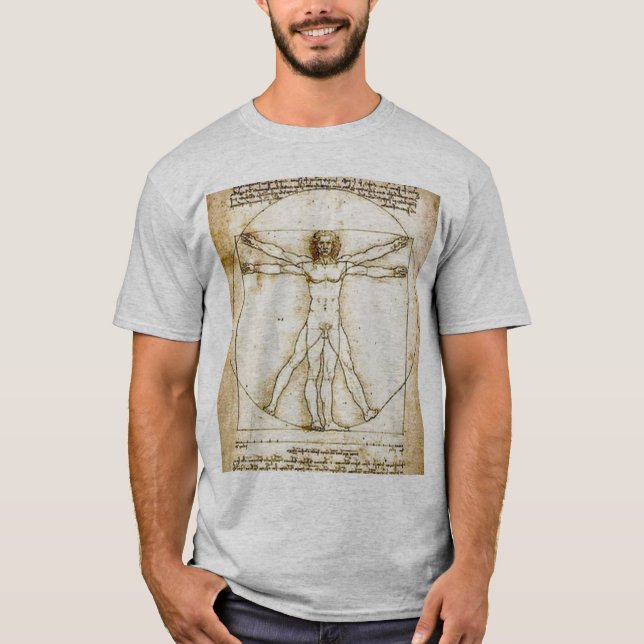 T-shirt L'homme parfait de DaVinci (Devant)