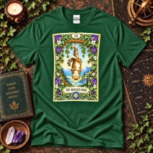 T-shirt L'Homme Pendu Cat Tarot - Une Nouvelle Perspective