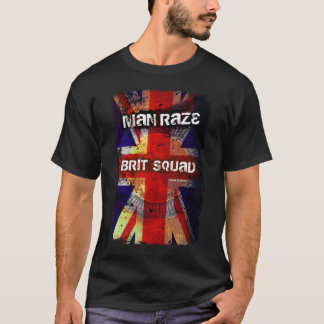 T-shirt L'homme rasent le peloton de Britannique