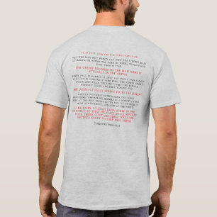 T-shirt L'homme Roosevelt dans l'arène graphique guerrier 