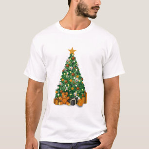 T-shirt L'homosexuel soutient la chemise d'arbre de Noël