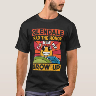 T-shirt L'Honneur De Me Voir Grandir A Eu Le Soleil Et Gle