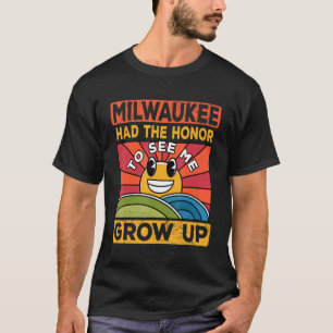 T-shirt L'Honneur De Me Voir Grandir Avait Le Soleil Et Mi
