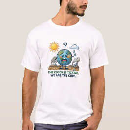 T-shirt L'Horloge Tourne | Sensibilisation à l'écologie Te