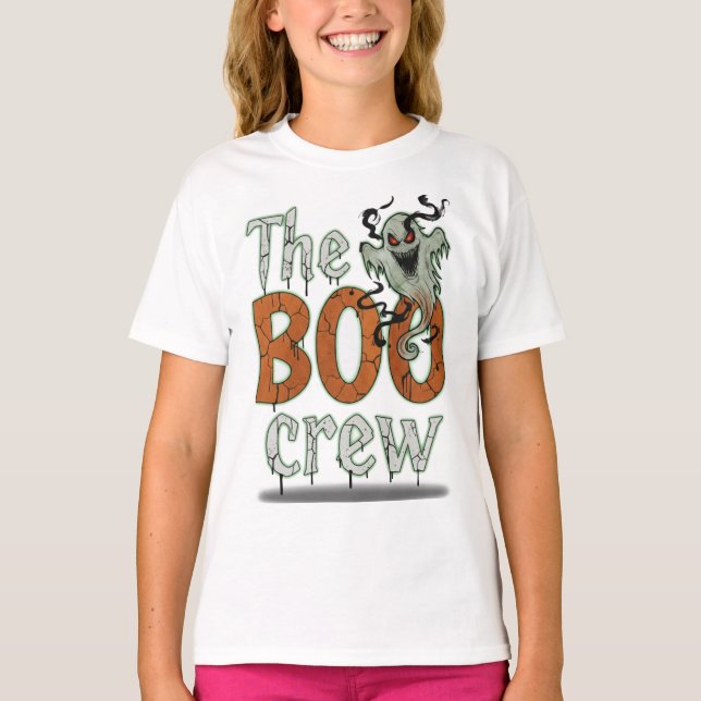 T-shirt L'horreur des Boo Crew (Devant)