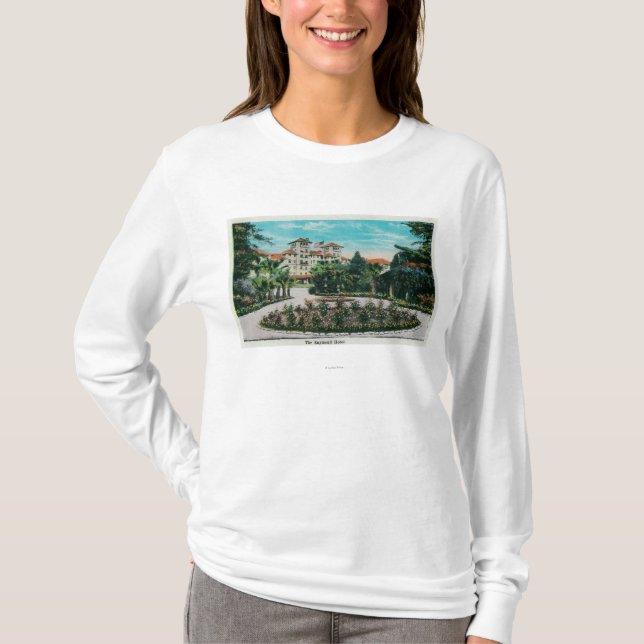 T-shirt L'hôtel de Raymond et le GroundsPasadena, CA (Devant)