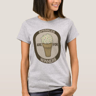 T-shirt L'humour de T-shirt, Sprinkles sont pour des