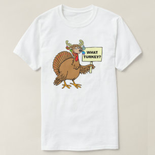 T-shirt L'Humour De Thanksgiving Adulte Caché La Turquie