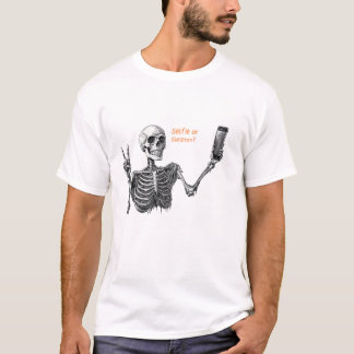 T-shirt L'Humour Noir pour Halloween 📱💀