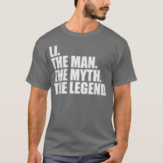 T-shirt Li Nom de famille Li Nom de famille Li Nom de fami