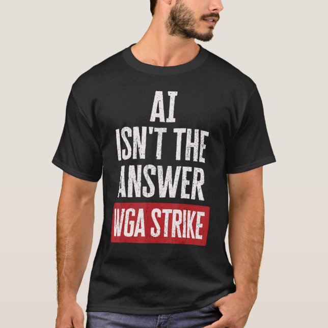 T-shirt L'IA n'est pas la culpabilité des auteurs de répon (Devant)
