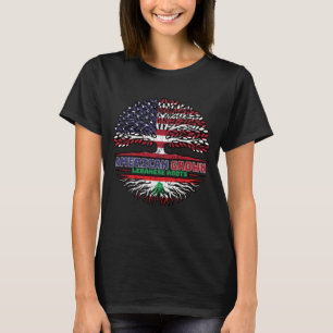 T-shirt Liban Liban États-Unis États-Unis