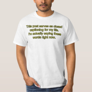 T-shirt libelle fermé