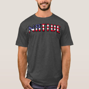 T-shirt Libellé natif du New Yorker 