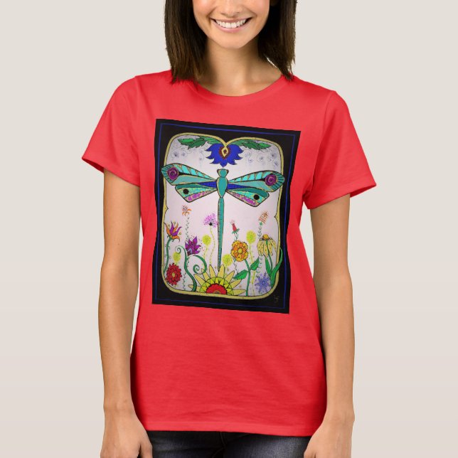 T-shirt Libellule  (Devant)