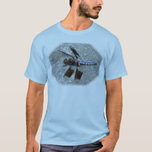 T-shirt libellule bleu