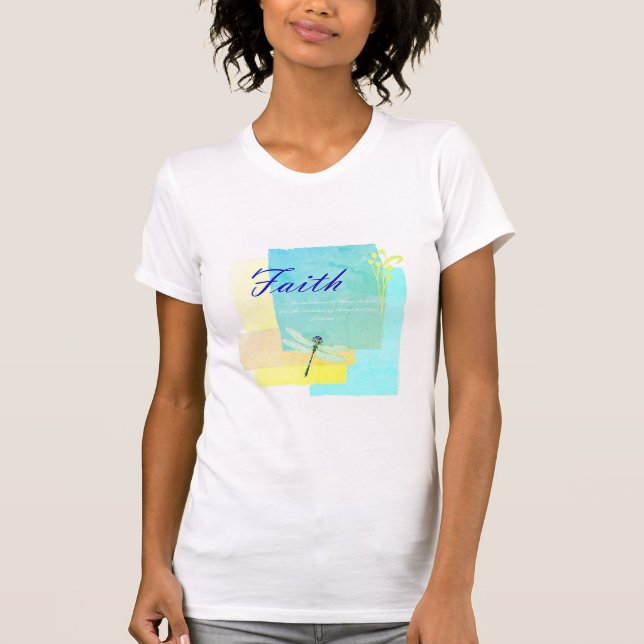 T-shirt libellule de foi (Devant)