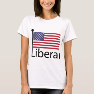 T-shirt Libéral américain