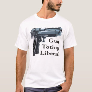 T-shirt Libéral Toting d'arme à feu