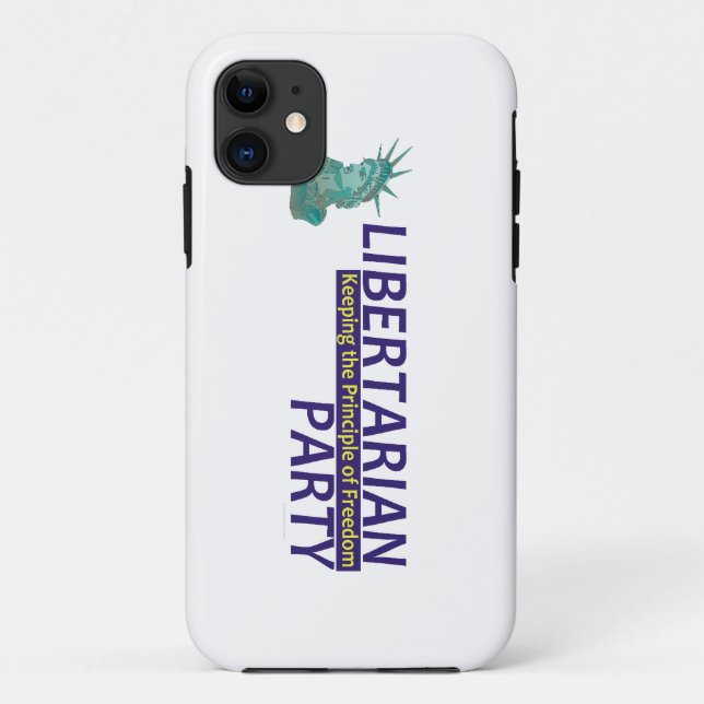 T-SHIRT Liberalist-Party Case-Mate iPhone Hülle (Rückseite)