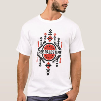 T-shirt Libération de la Palestine pour les hommes
