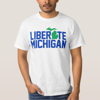 T-shirt Libérer le Michigan