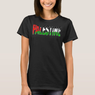 T-shirt Libérez Gaza Palestine Drapeau Fière Palestine Rac
