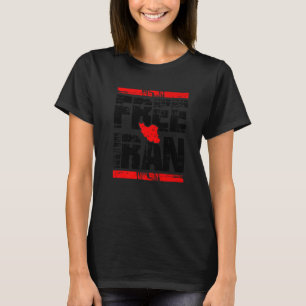 T-shirt Libérez Iran Persian Love Azadi Citation de la lib