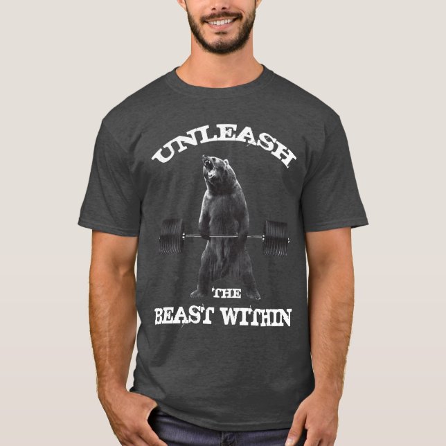 T-shirt Libérez La Bête À L'Intérieur (Devant)